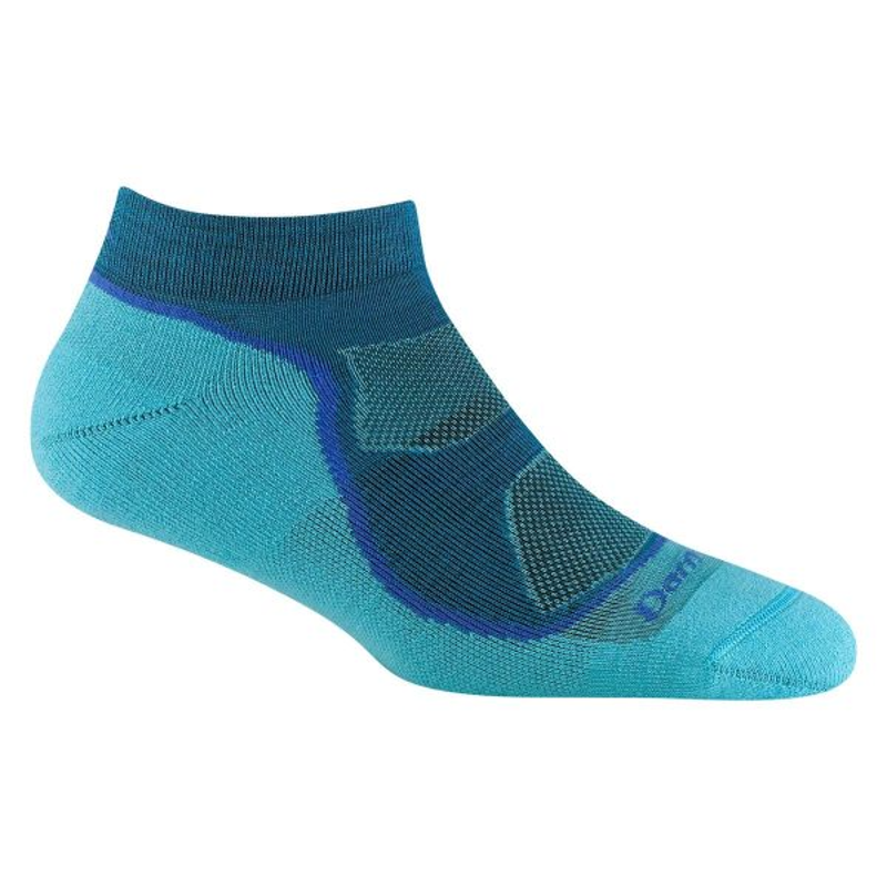 Darn Tough Light Hiker No Show Hiking Socks Womens in Cascade