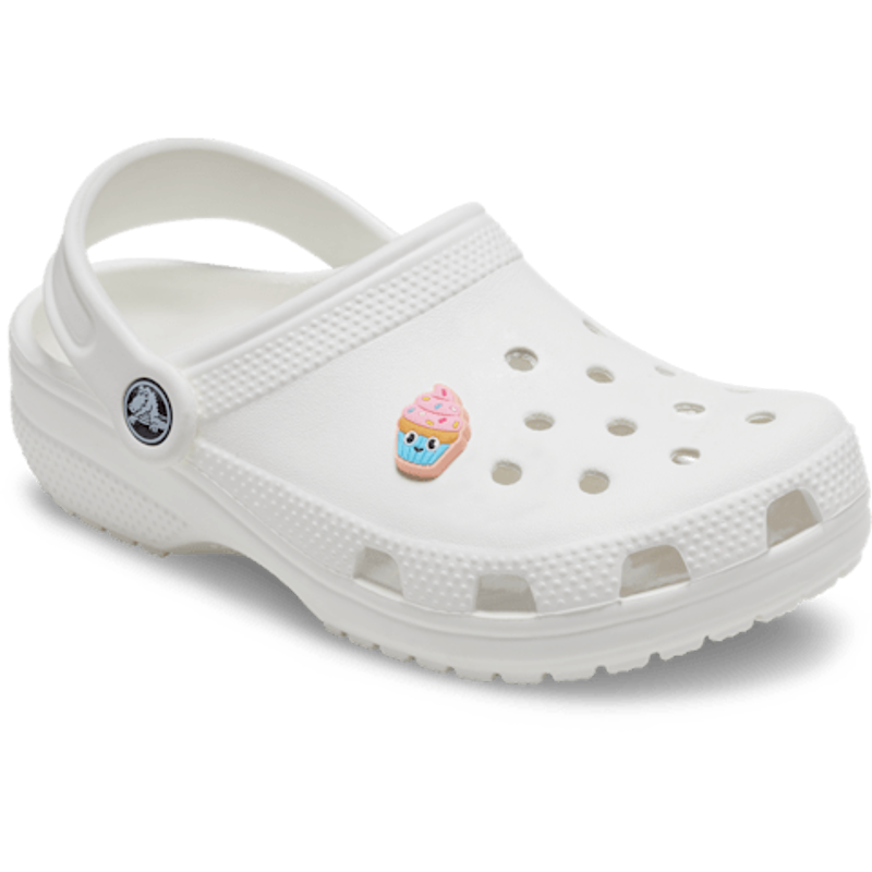 Crocs Jibbitz Cupcake with Smile Croc Charm-2
