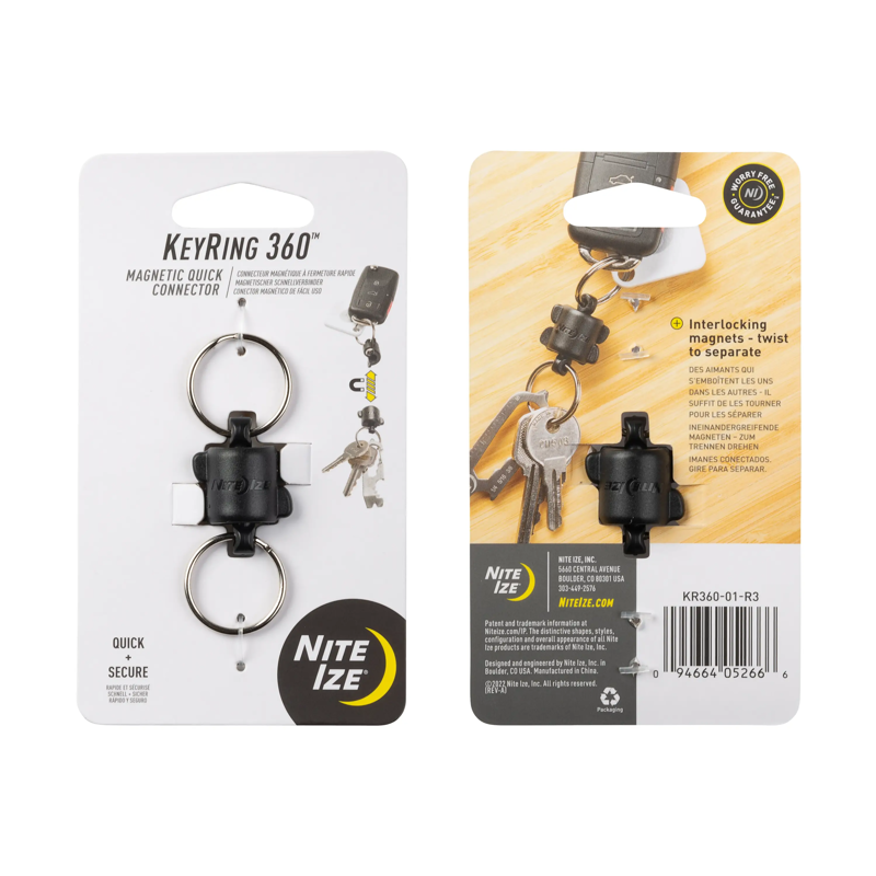 Niteize Keyring 360 Magnetic Quick Connector-4