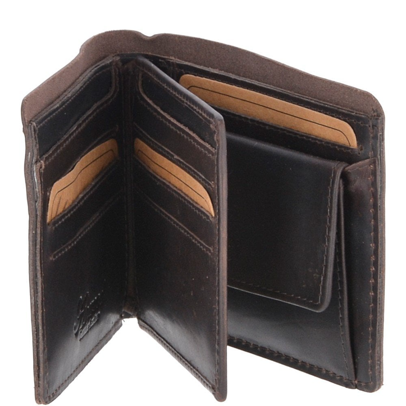 Ashwood 1884 RFID Mens Wallet in Brown-1