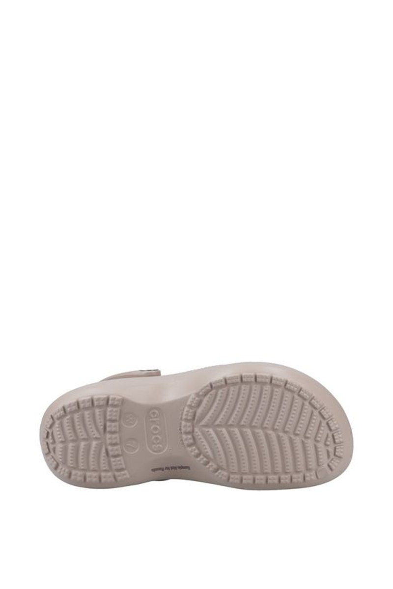 Crocs Classic Platform Clog in Taupe-2