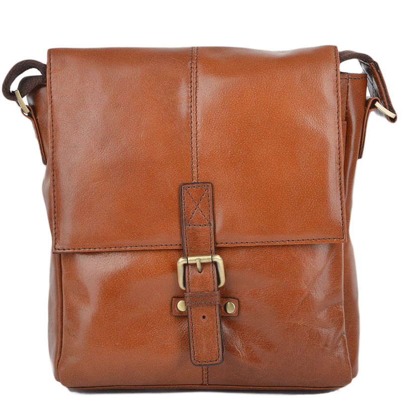 Ashwood Murphy Body Bag in Chestnut