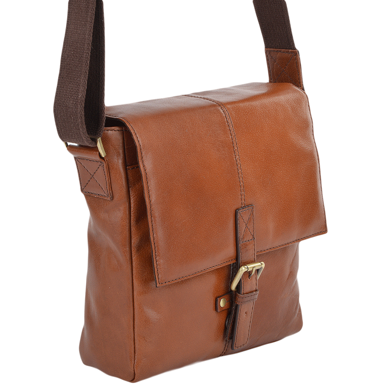 Ashwood Murphy Body Bag in Chestnut-1
