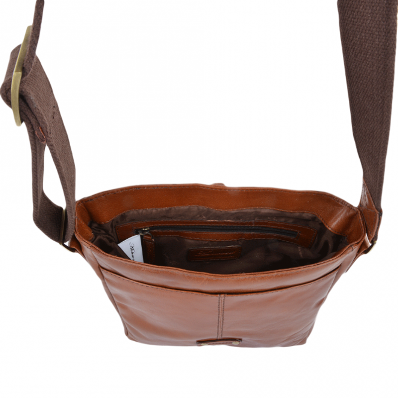 Ashwood Murphy Body Bag in Chestnut-3