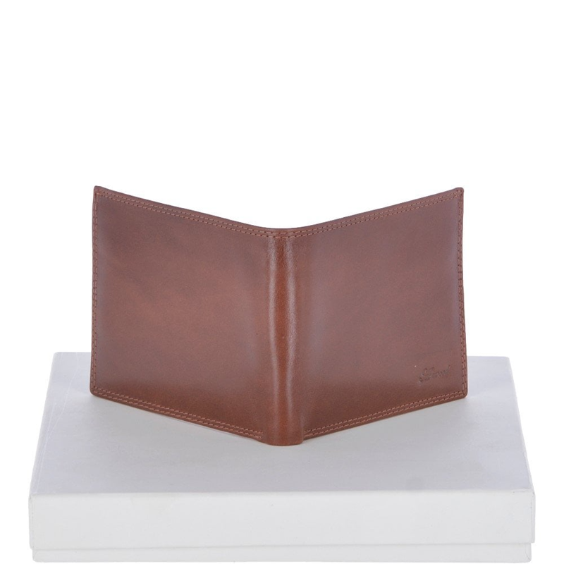 Ashwood 1211-VT RFID Wallet in Tan-2