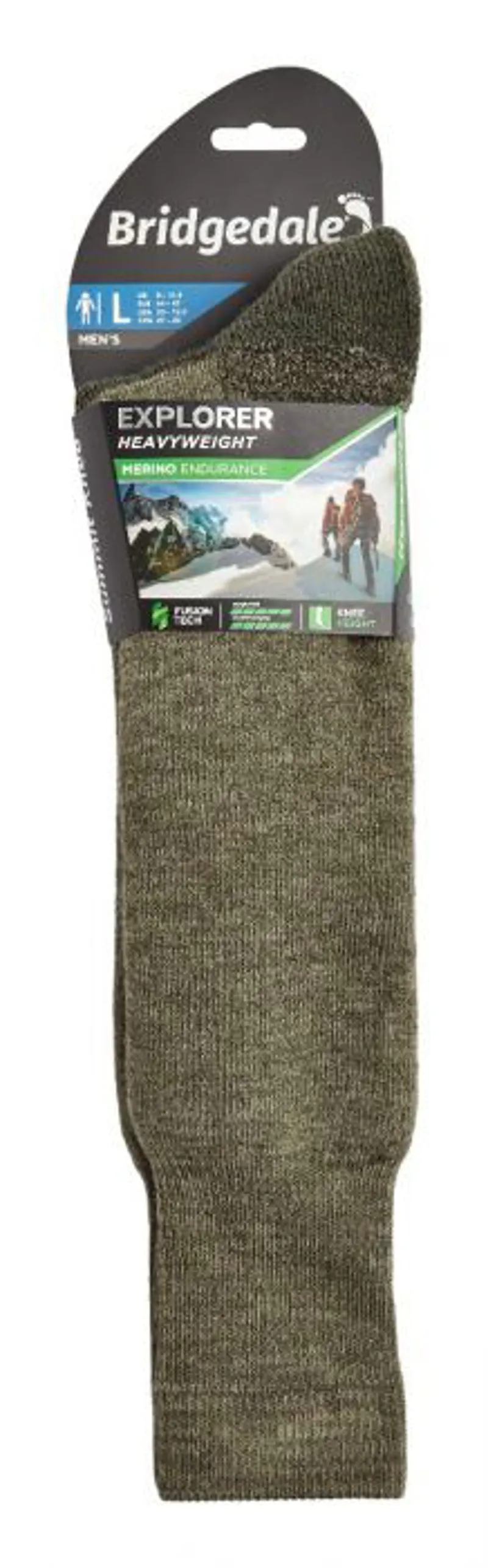 Bridgedale EXPLORER Heavyweight Merino Performance Knee length Sock-2