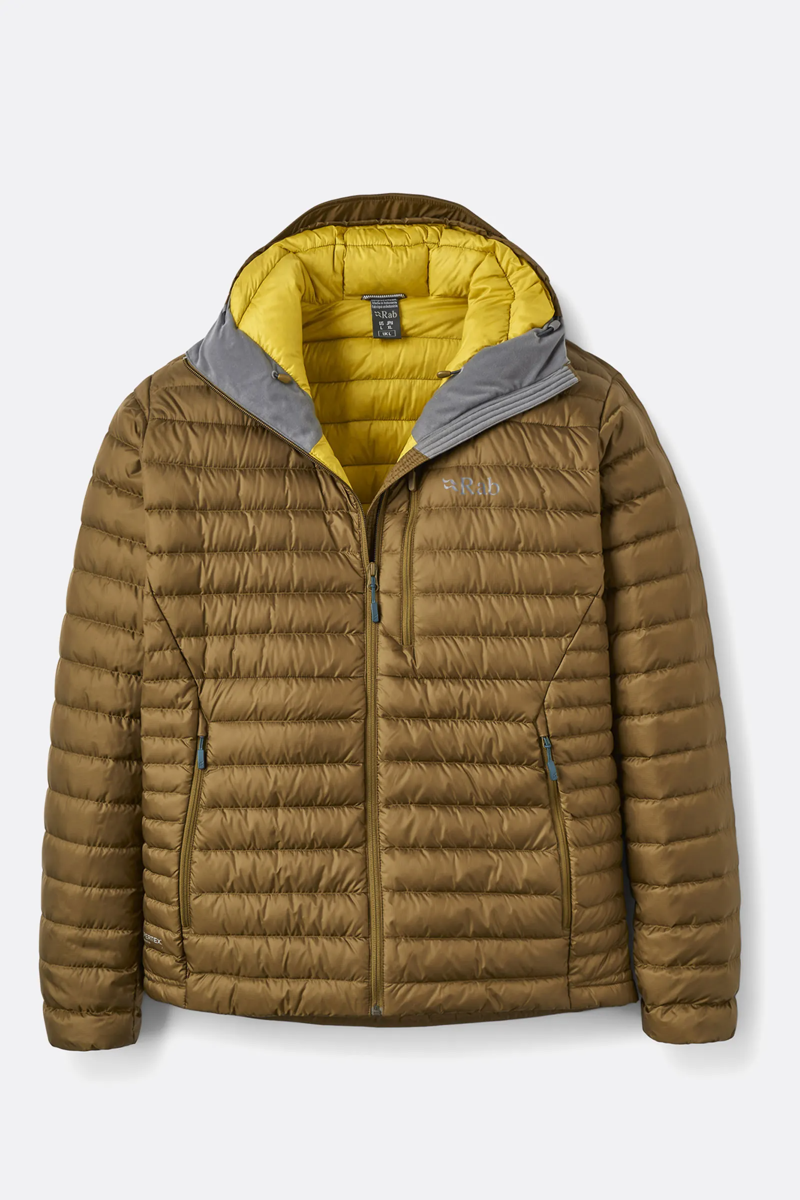 Rab Microlight Alpine Jacket Mens in Oak