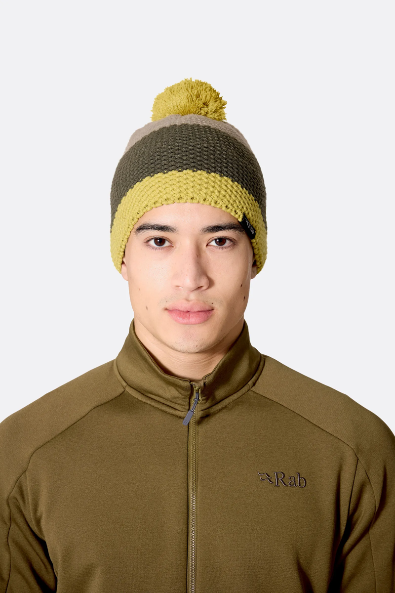 Rab Monzino Bobble Beanie in Army-1
