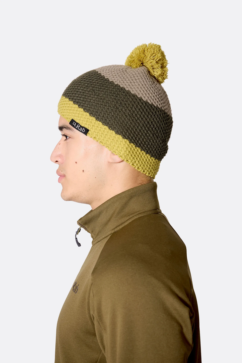 Rab Monzino Bobble Beanie in Army-2