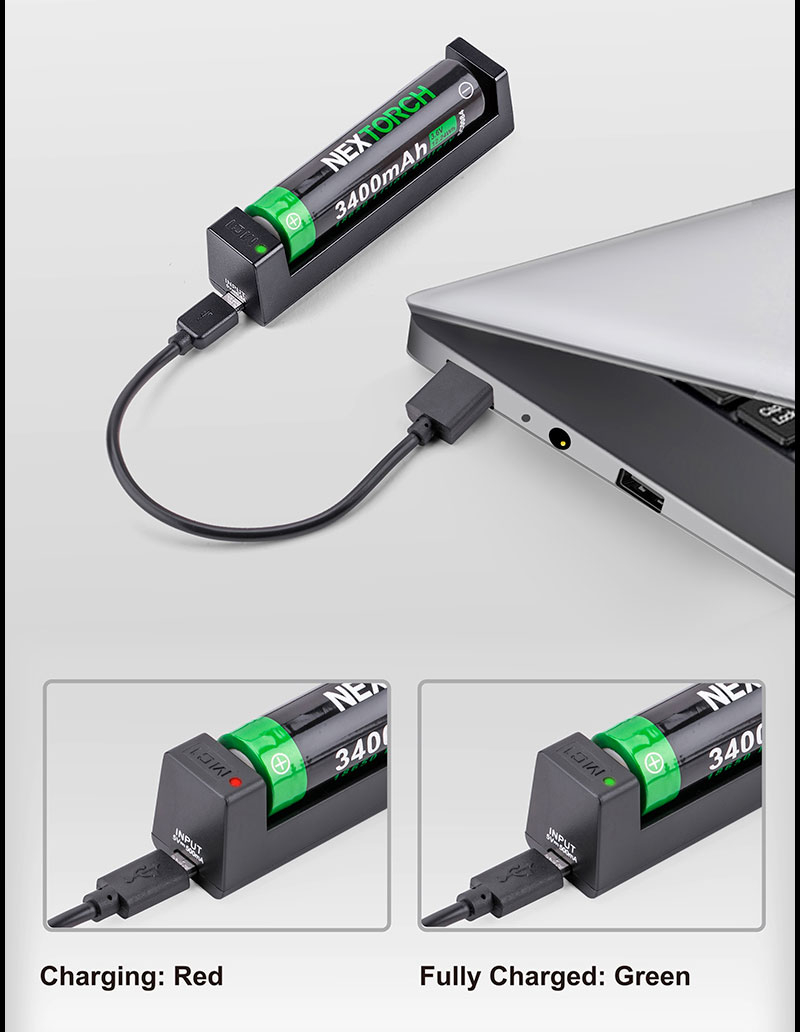 Nextorch DC10 Universal Battery Charger -3