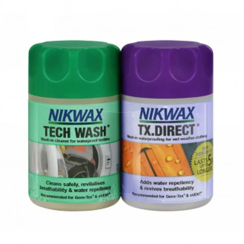Nikwax Tech/TX Dual Pack 150ml