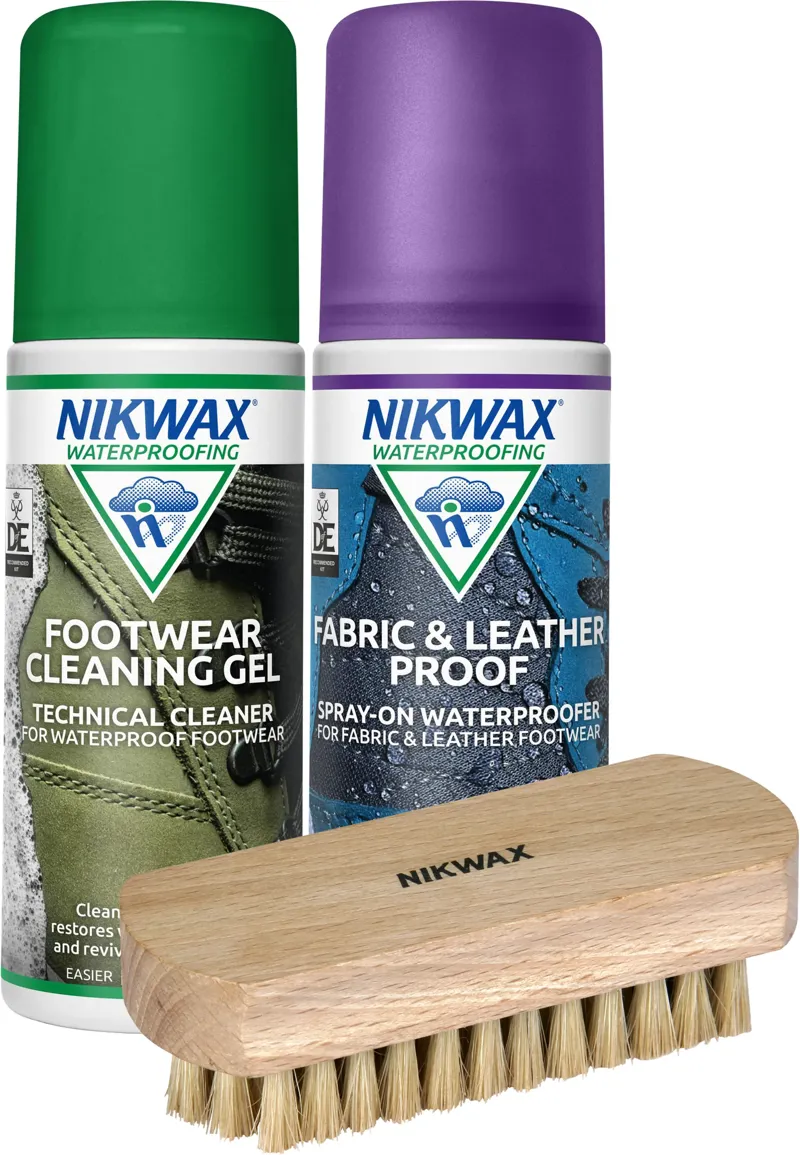 Nikwax Fabric and Leather Care Kit