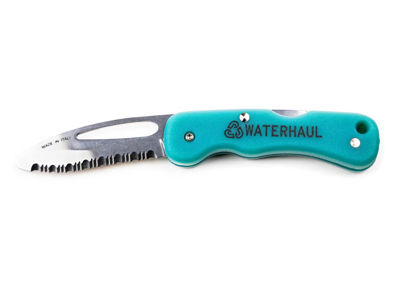 Waterhaul Beach Cleaners Knife Blunt Tip in Aqua-3