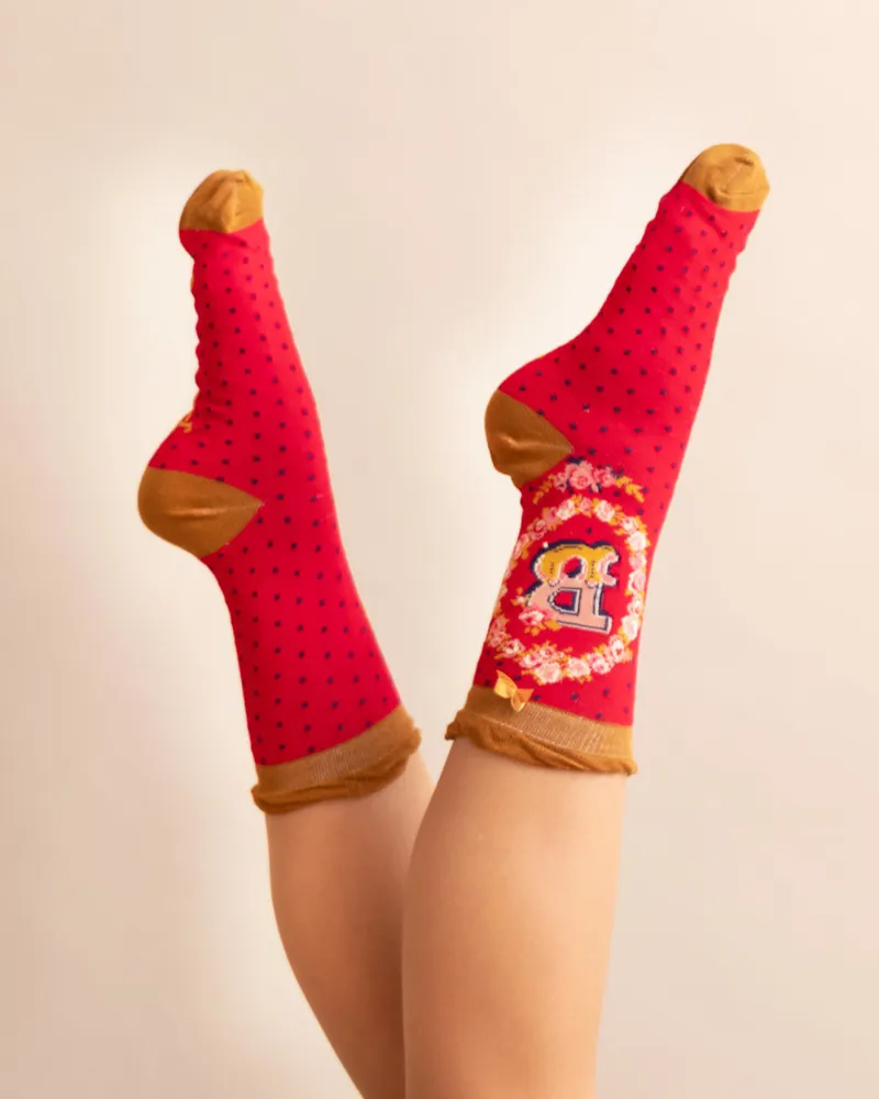 Powder A-Z socks Ladies B-1