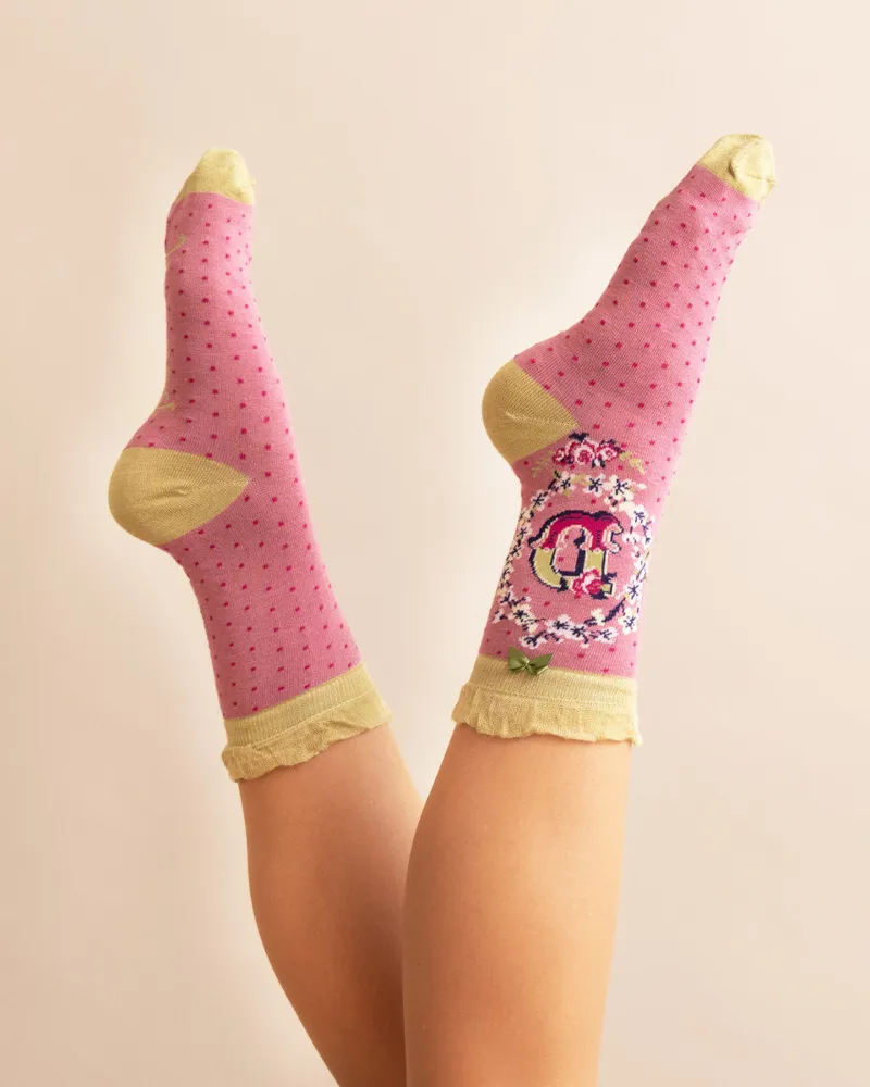 Powder A-Z socks Ladies D-1