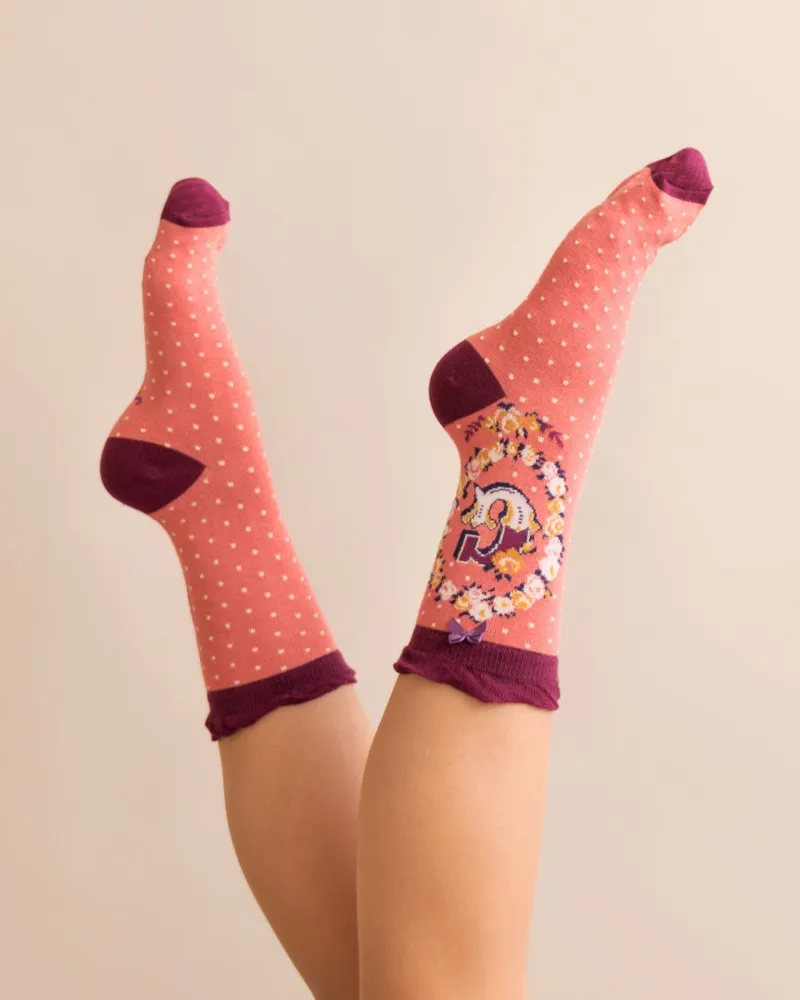 Powder A-Z socks Ladies G-1