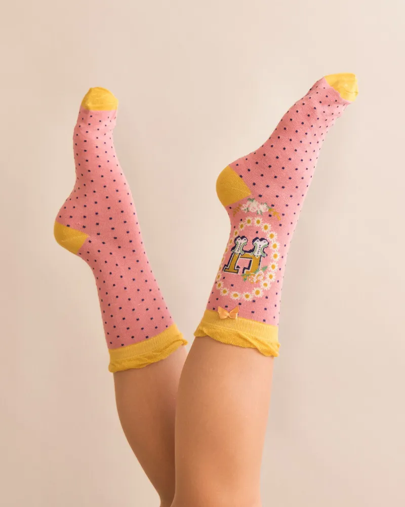 Powder A-Z socks Ladies H-1