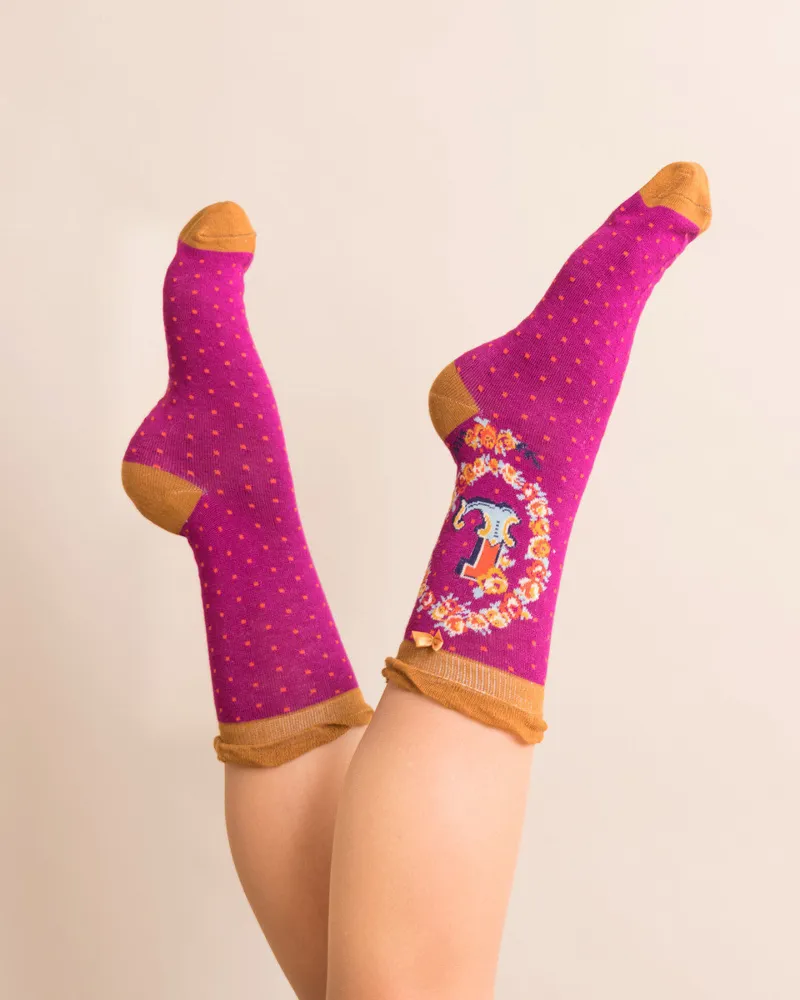 Powder A-Z socks Ladies L-1