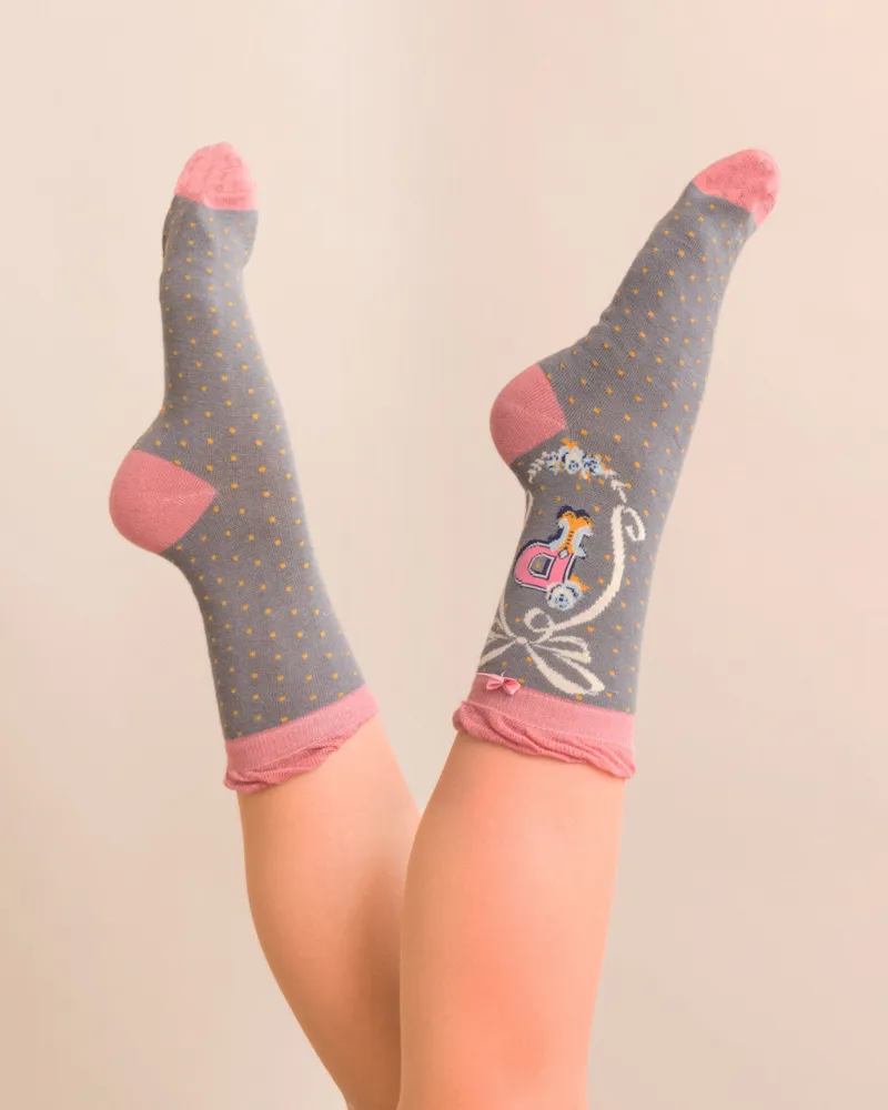 Powder A-Z socks Ladies P-1