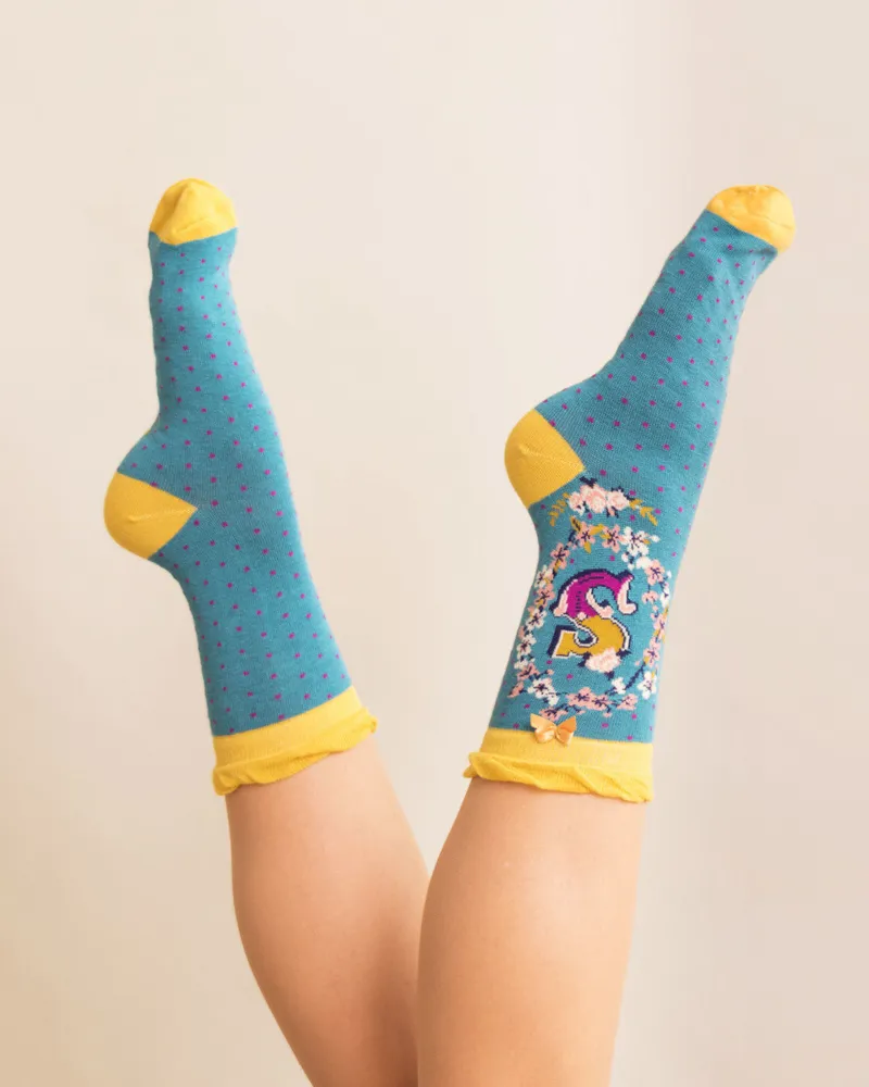Powder A-Z socks Ladies S-1