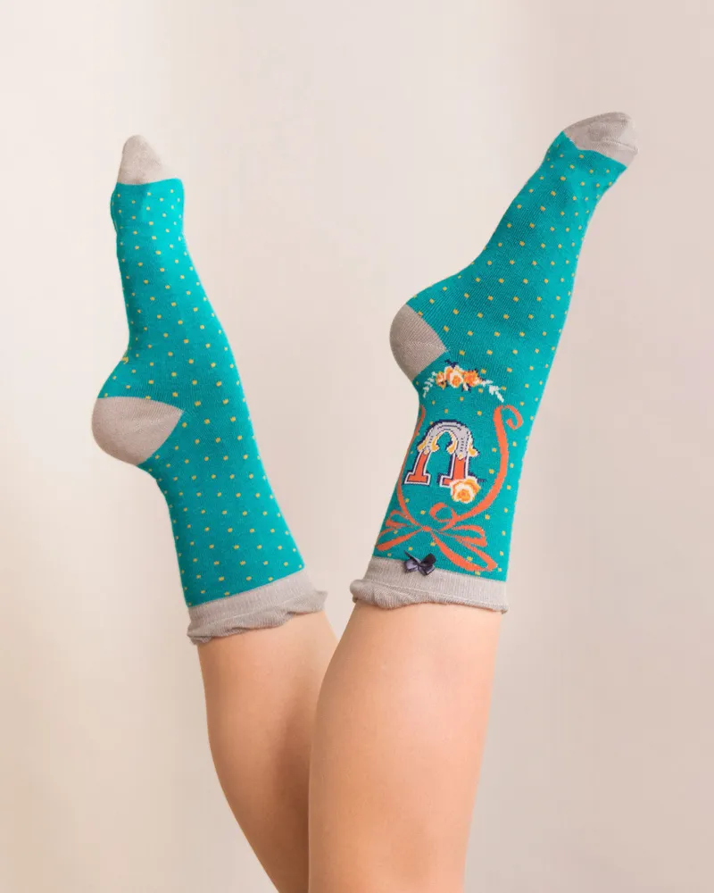 Powder A-Z socks Ladies U-1