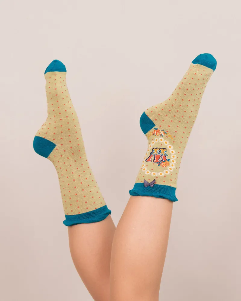Powder A-Z socks Ladies W-1