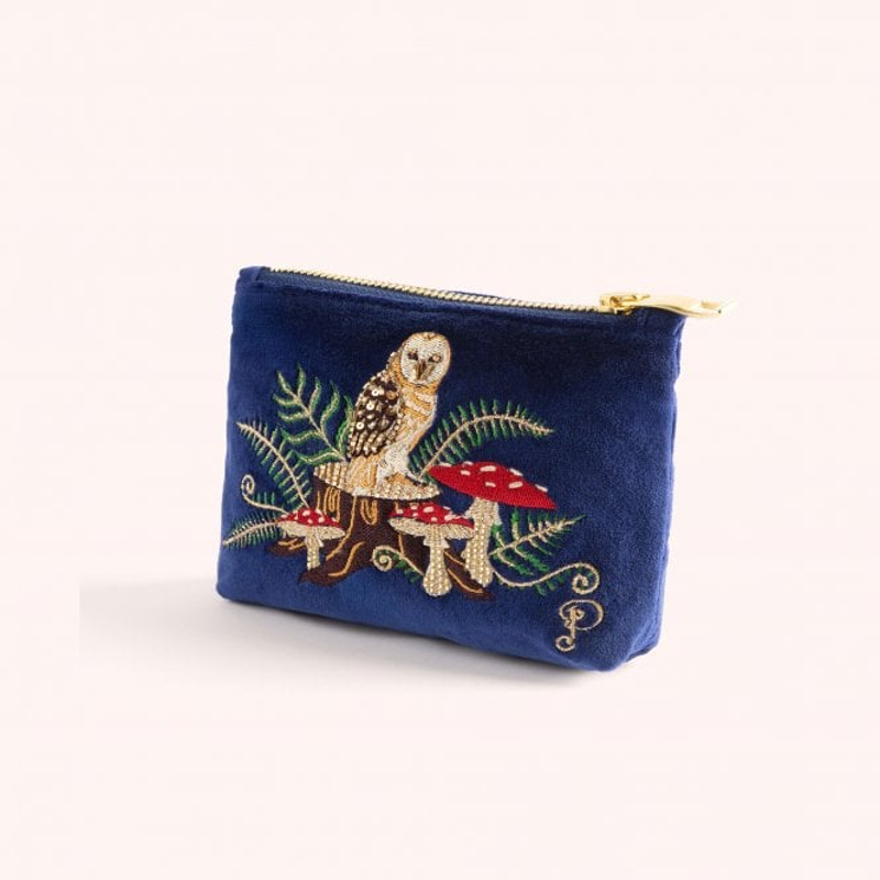 Powder Woodland Owl Mini Pouch