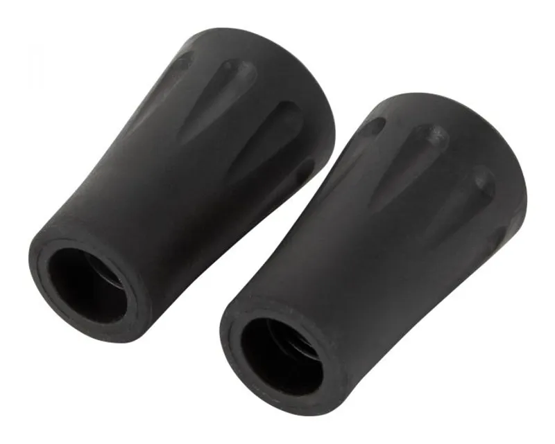 Trekmates Rubber Tips for poles ferrules Black
