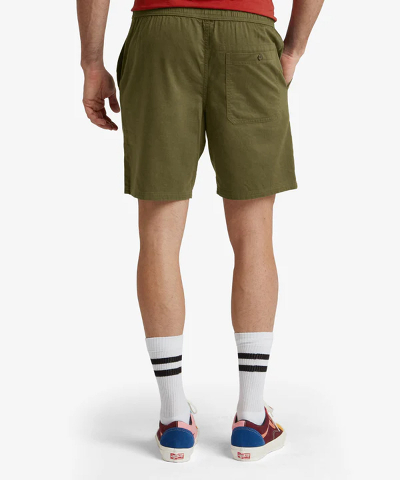 Sherpa Palmo Shorts Mens in Evergreen-4