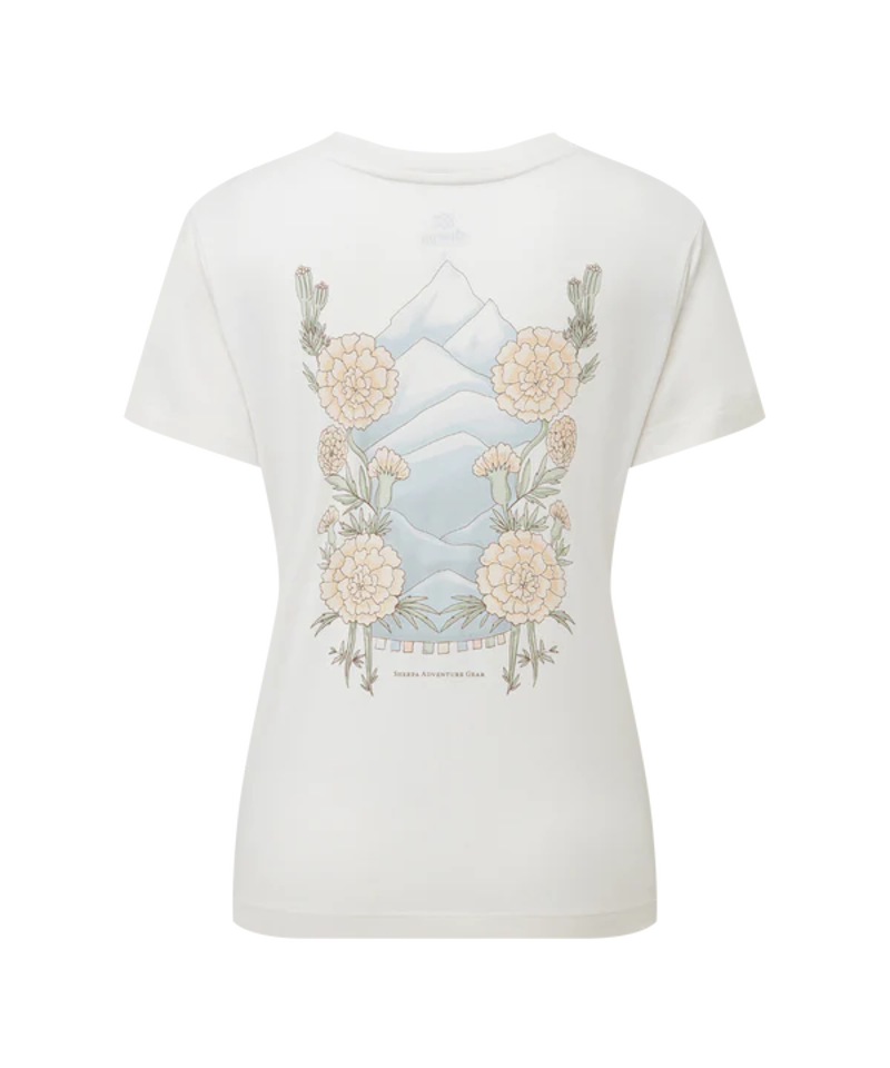 Sherpa Bali Mountain Tee Womens in Peetho -1