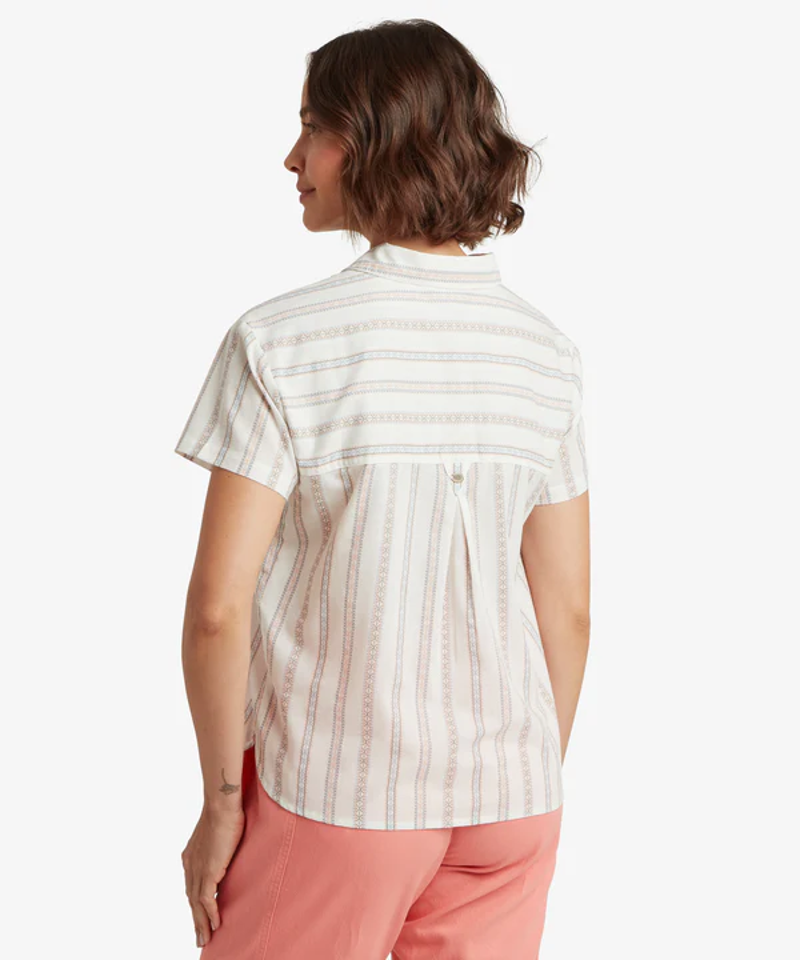 Sherpa Jaya Camp Shirt Womens in Katha Patti Stripe-7