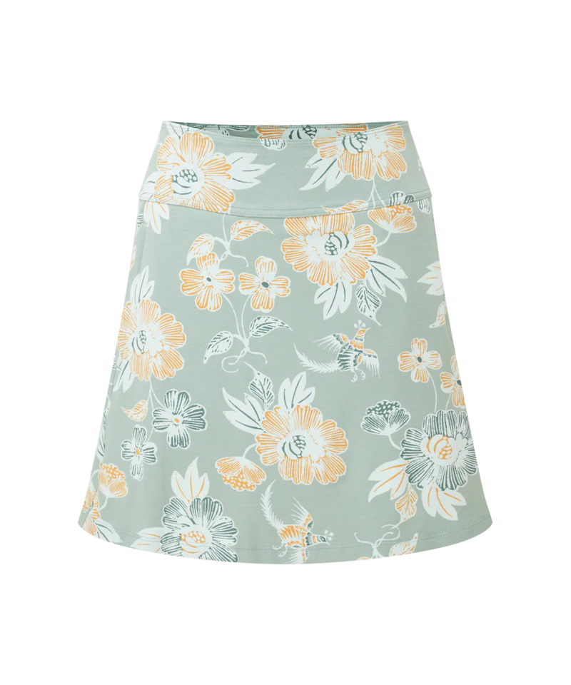 Sherpa Neha Skort Womens in Celery Floral 