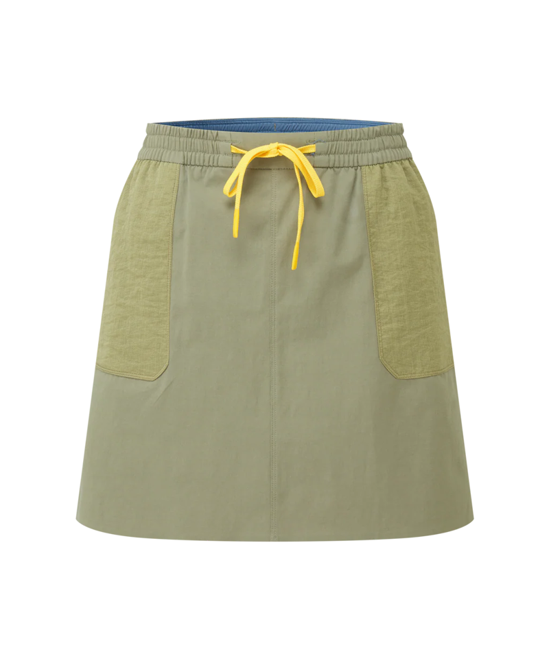 Sherpa Tarcho Retro Skort Womens in Olive 