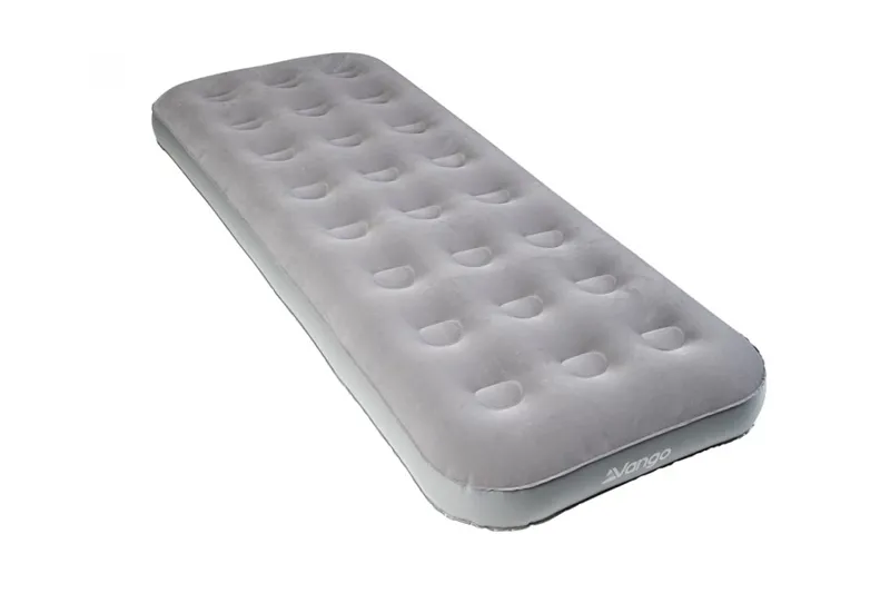 Vango Single Flocked air bed in Nocturne Grey