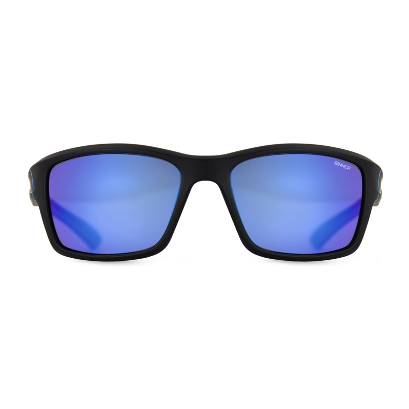 Sinner Cayo Sunglasses in Matte Black/ Ice Blue-1