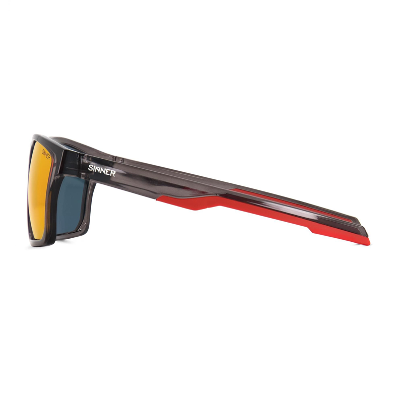 Sinner Arary Polarised Sunglasses in Black/Red-2