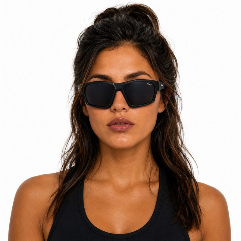 Sinner Parkia Polarise Sunglasses in Matte Black/Smoke-5