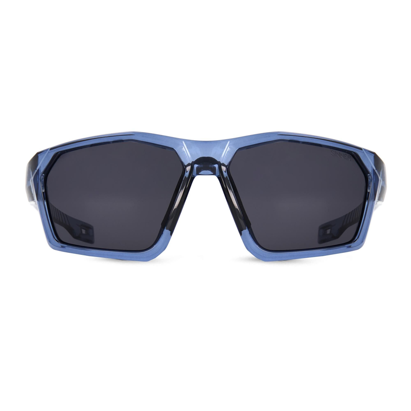 Sinner Parkia Polarised Sunglasses in Dark Blue/Matte Black -1
