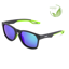 Sinner Faveira Polarised Sunglasses in Matte Dark Grey/Green
