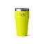 Yeti Rambler 20oz Stackable Cup in Firefly Yellow