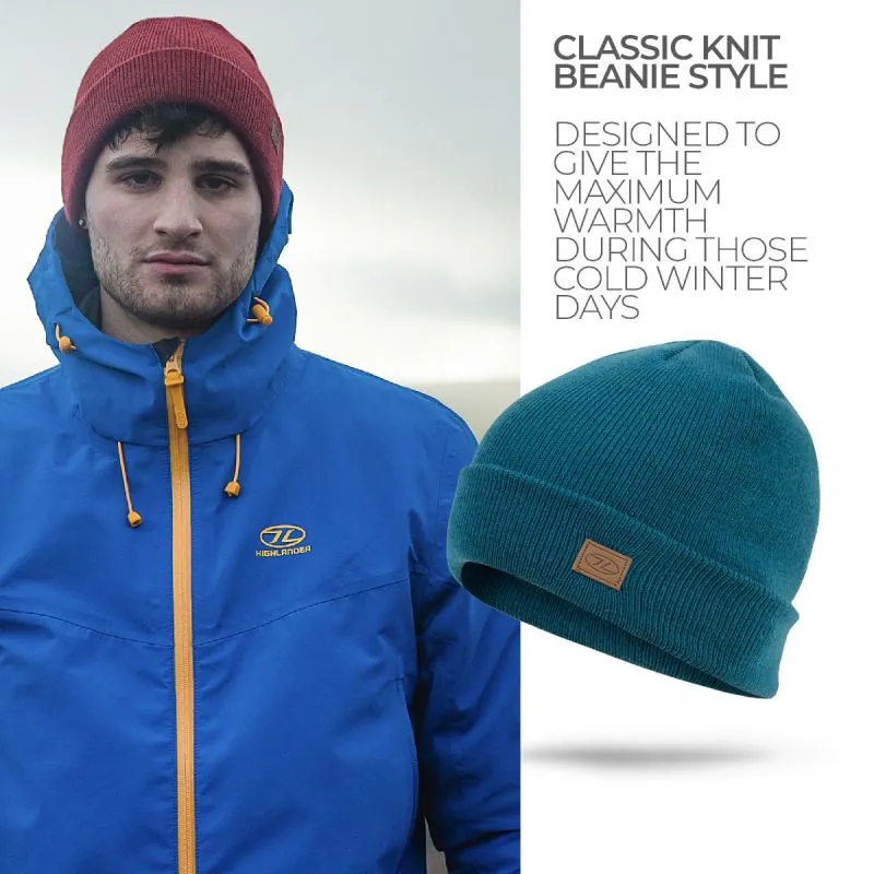 Highlander Thinsulate Ski Hat in Ocean Blue-2