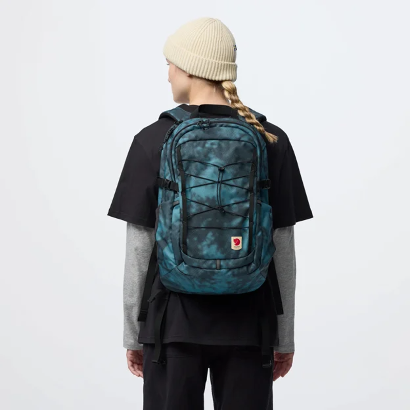 Fjallraven Skule Graphics 24 Backpack in Teal-Shade-3