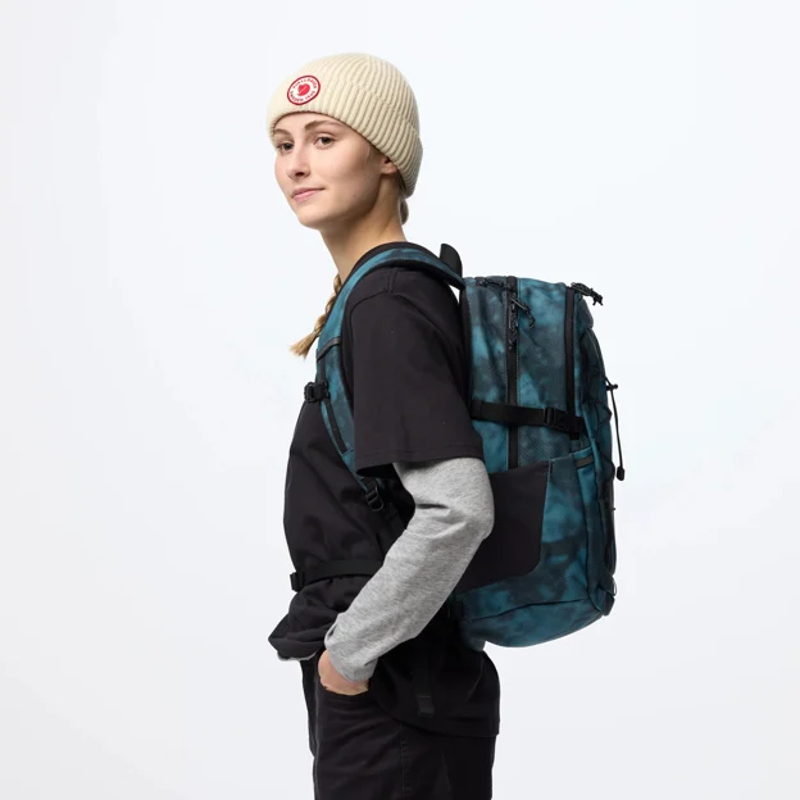 Fjallraven Skule Graphics 24 Backpack in Teal-Shade-4