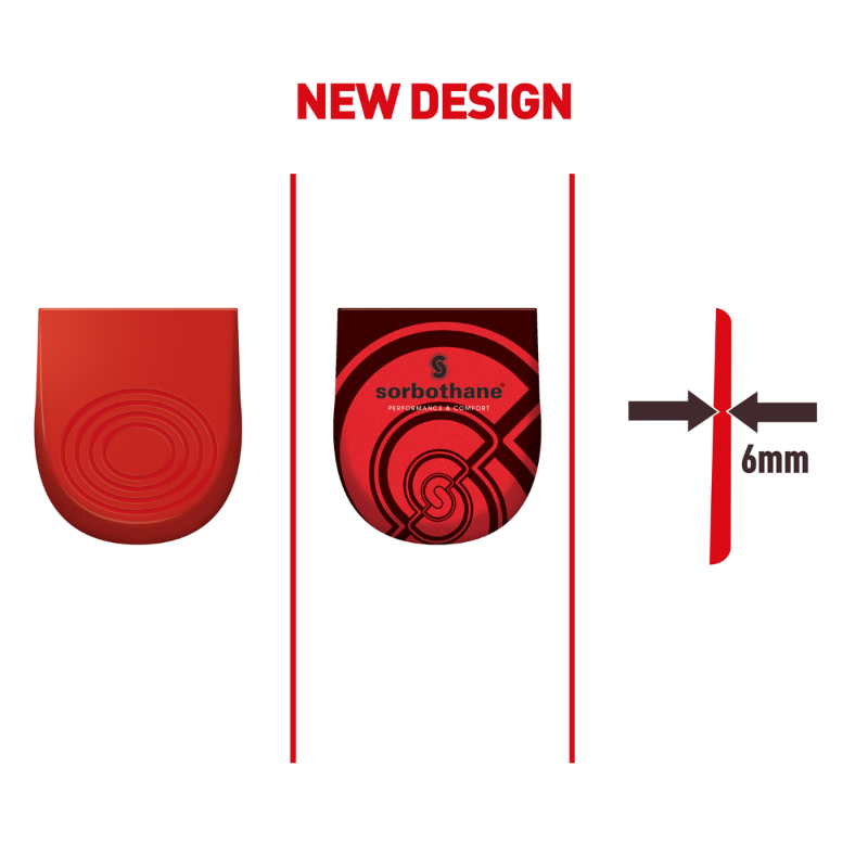 Sorbothane Shock Stopper Heel Pads-2