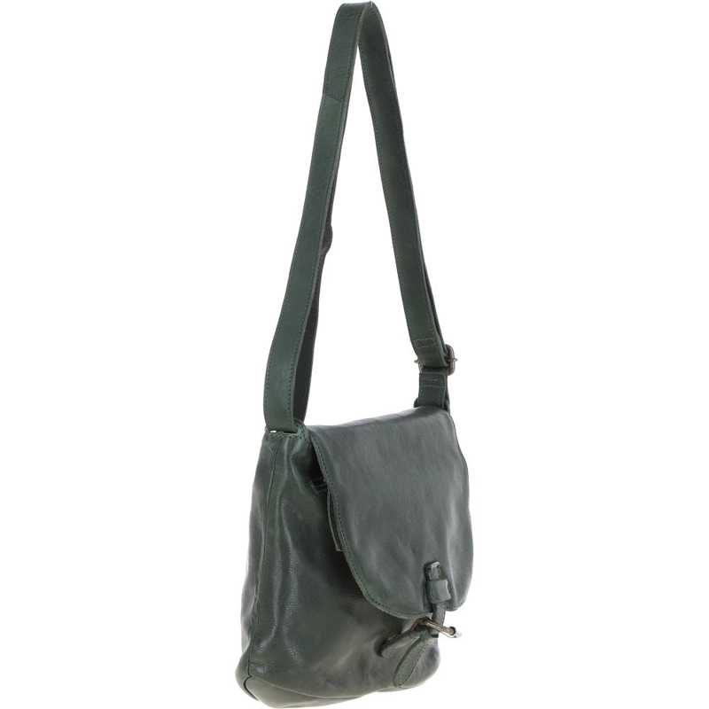 Ashwood D-91 Leather Handbag in Green-3