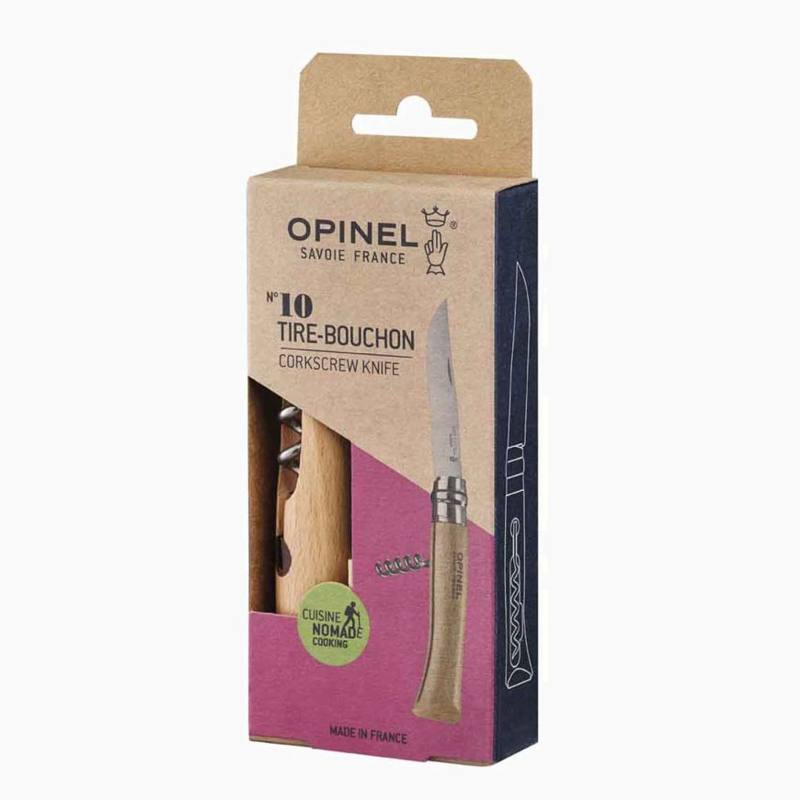 Opinel No.10 Corkscrew Knife-1
