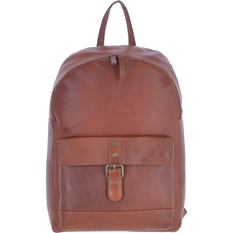 Ashwood Leather Rucksack in Tan