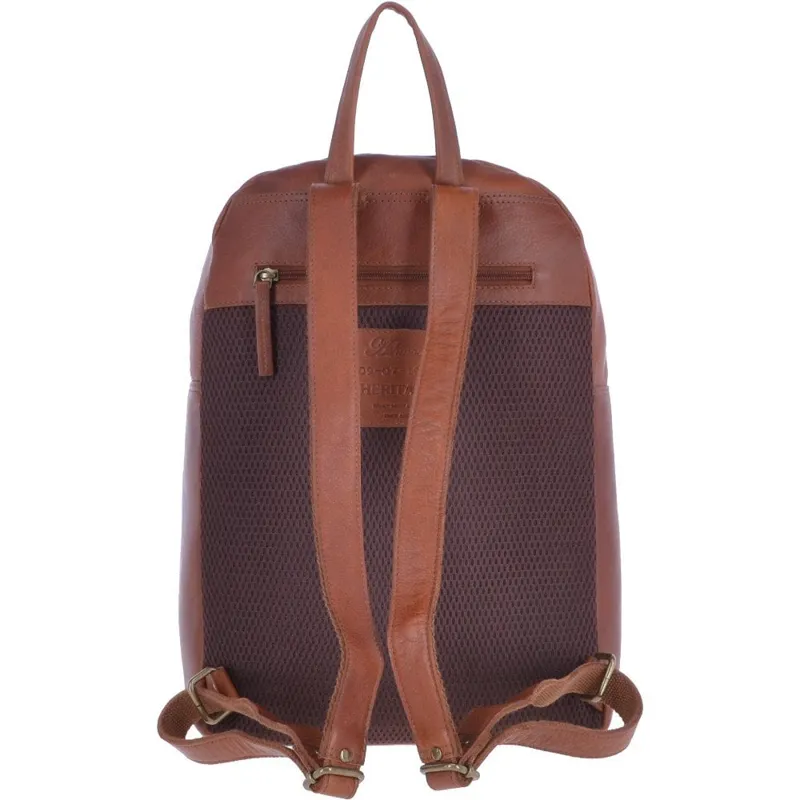 Ashwood Leather Rucksack in Tan-2