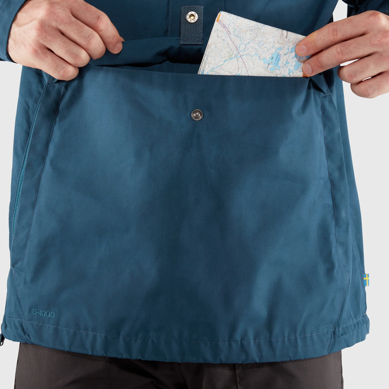 Fjallraven Vardag Anorak Mens in Storm-5