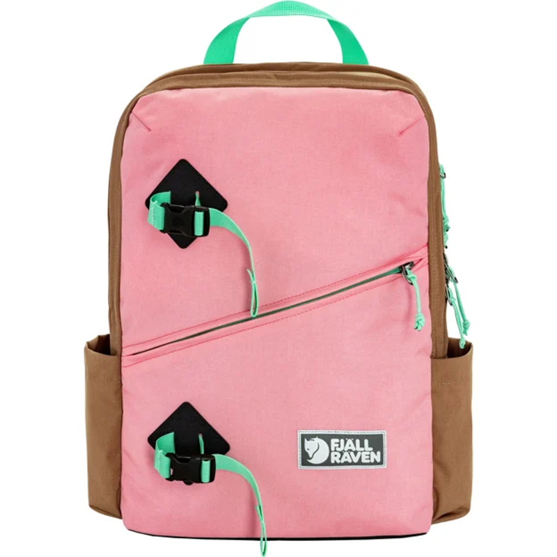 Fjallraven Vardag Backpack 17 in Poppy Pink-Khaki Dust